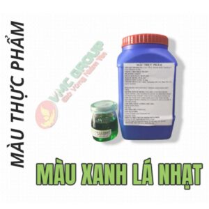 màu thực phẩm xanh lá