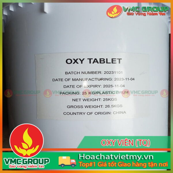 Oxy viên Trung Quốc