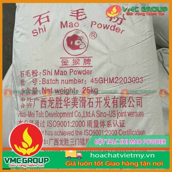 Bột Talc siêu mịn Trung Quốc Shi Mao Powder